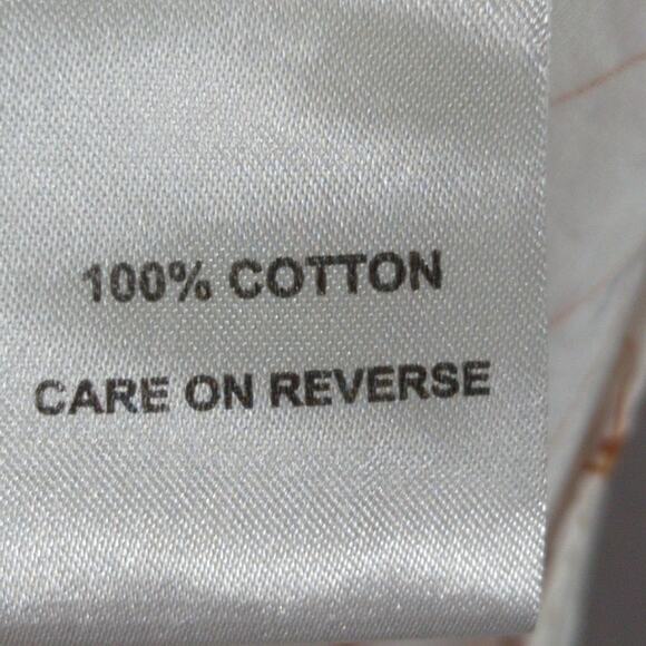 Billy Reid Shirt Mens XXL White All Over Print Standard Cotton Short Sleeve - Picture 3 of 7